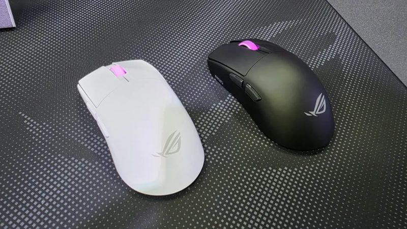 Клавиатура ROG Falcata и мышь Harpe II Ace представлена Asus на выставке Computex 2025