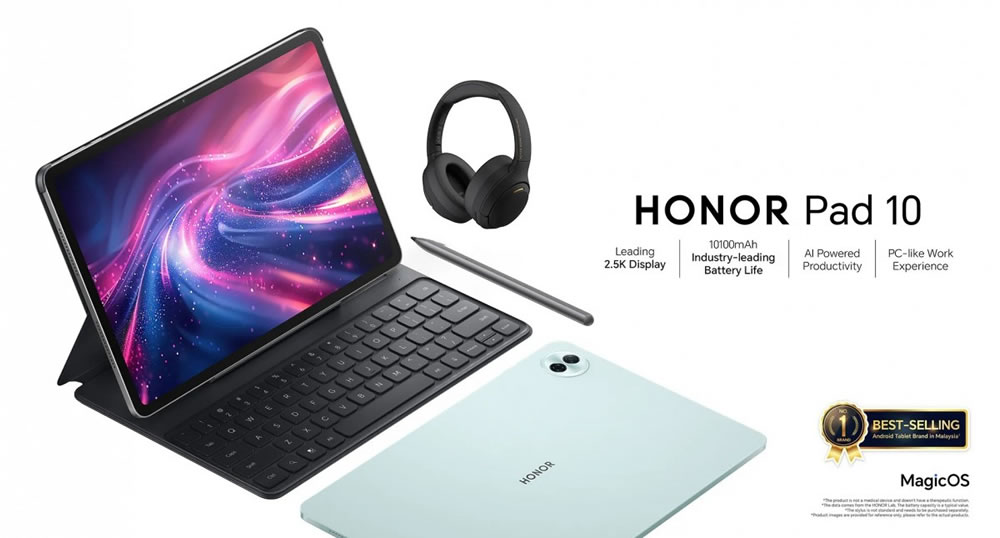 Honor выпустила планшет Pad 10 с большим экраном и ёмкой батареей