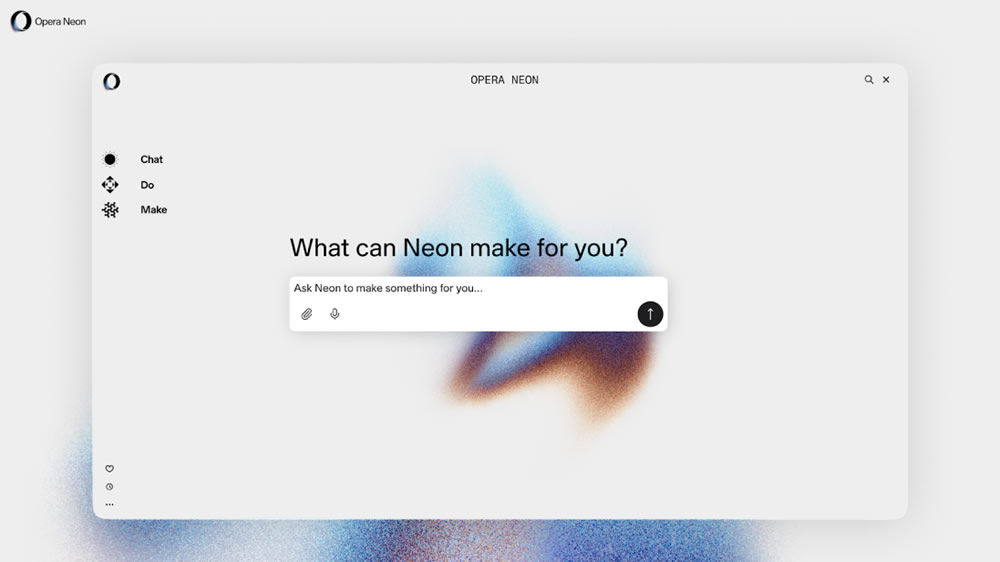 Opera представила браузер Neon, способный писать код и создавать игры