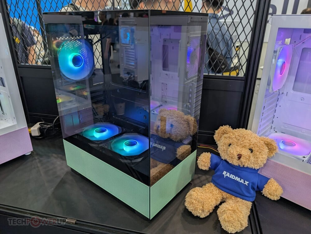 Raidmax представила новые корпуса и системы охлаждения для ПК на Computex 2025