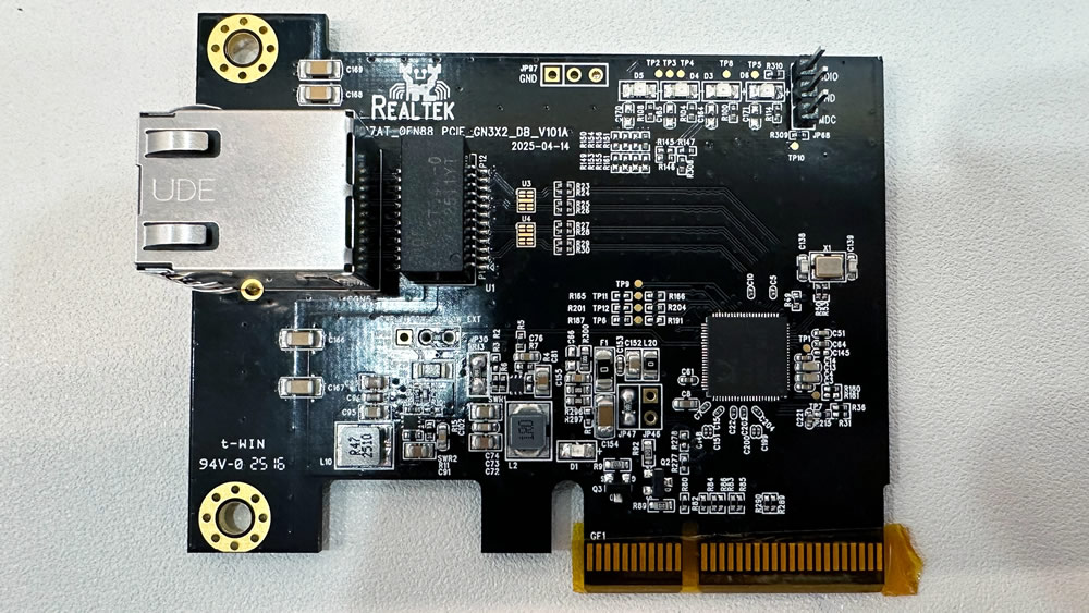 Realtek выпустит дешёвый 10GbE-контроллер для материнских плат уже в этом году