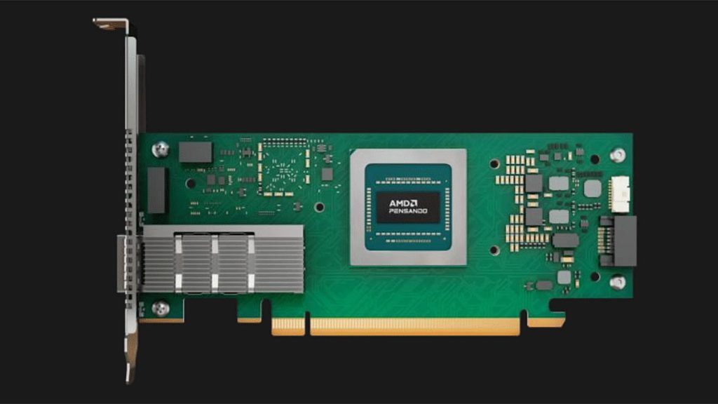 AMD вывела на рынок первую в отрасли сетевую карту Ultra Ethernet со скоростью 400 Гбит/с