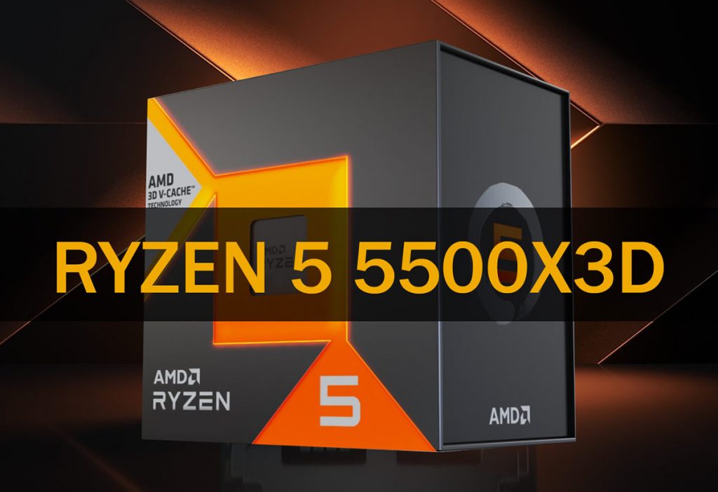 AMD без лишнего шума выпустила процессор Ryzen 5 5500X3D для геймеров AMD без лишнего шума выпустила процессор Ryzen 5 5500X3D для геймеров