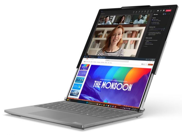 Lenovo и Intel представили ноутбук с выдвижным экраном ThinkBook Plus Gen 6