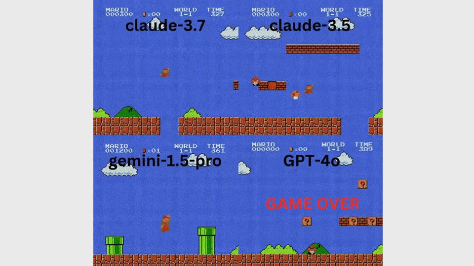 Claude обошёл ChatGPT и Gemini в прохождении Super Mario Bros