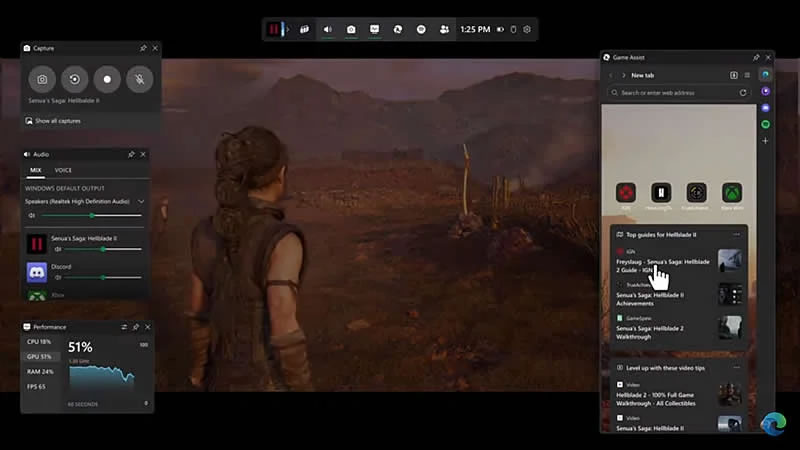 Edge Game Assist получил крупное обновление и новые игры