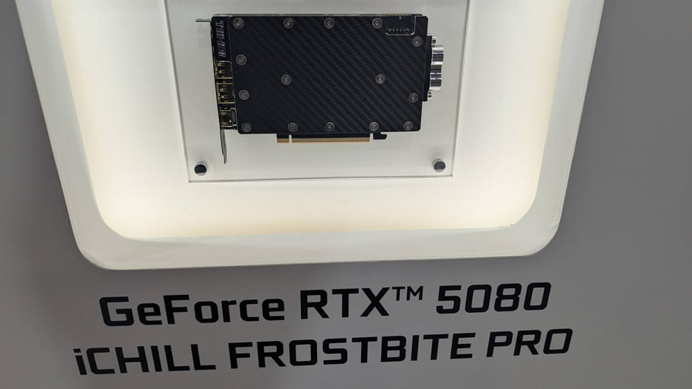RTX 5090 и RTX 5080 от Inno3D получили версии Frostbite Pro с уникальным дизайном водоблоков