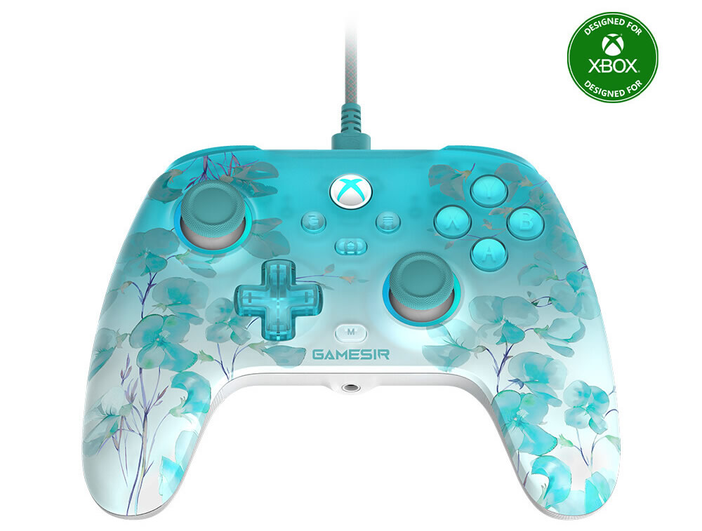 GameSir выпустила стильный контроллер T7 Pro Floral с RGB-подсветкой