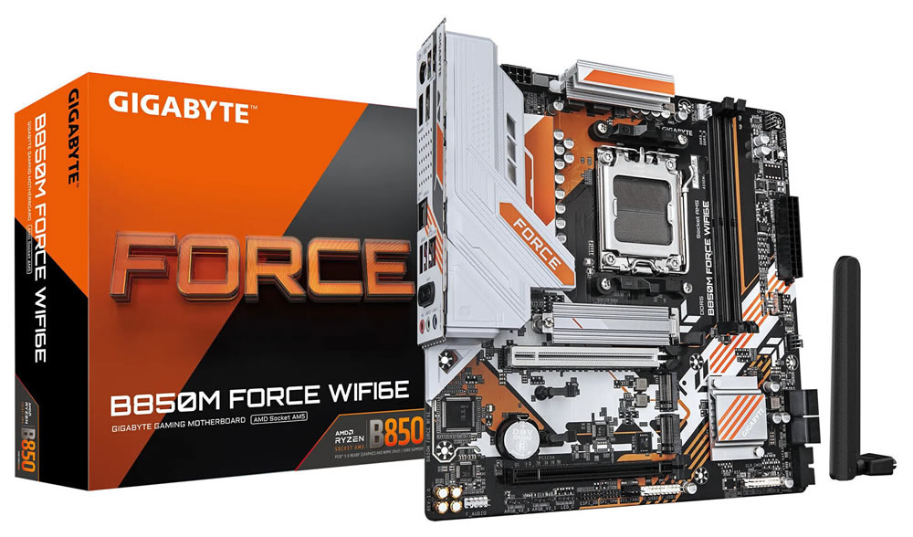 Gigabyte вернёт легендарную оранжевую серию Force для процессоров AMD AM5