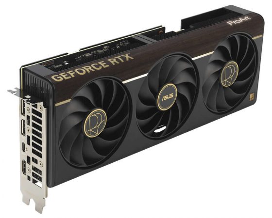 ASUS запустила видеокарты ProArt RTX 50-й серии с GDDR7 и ИИ-ускорением до 1858 TOPS