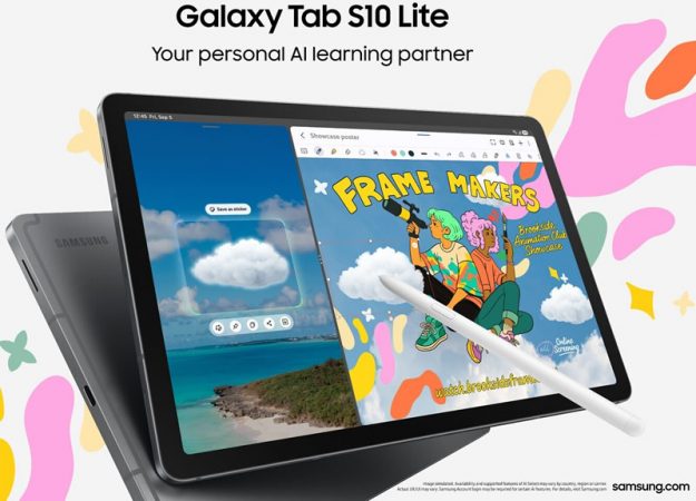 Samsung представила бюджетный планшет Galaxy Tab S10 Lite для творчества и работы