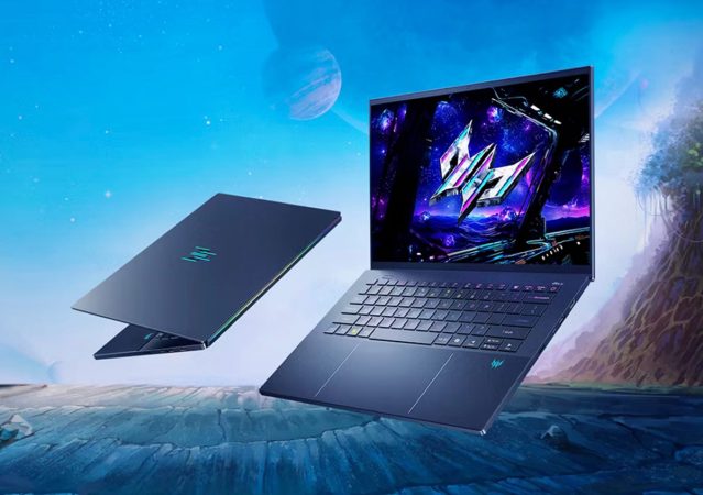 Acer представила тонкий игровой ноутбук Predator Triton 14 AI с Lunar Lake