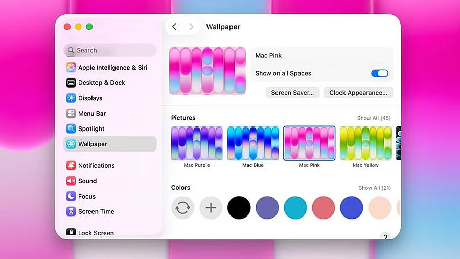 Обои MacBook Neo будут доступны для всех Apple Mac