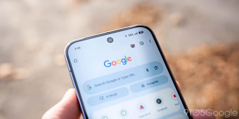 Google добавила панель закладок в Chrome для планшетов и складных устройств