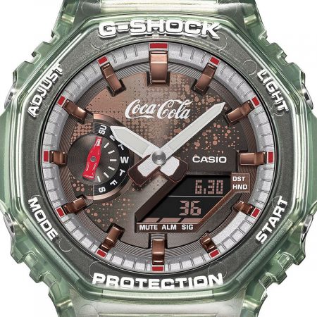 Casio представила часы G-Shock в дизайне бутылки Coca-Cola