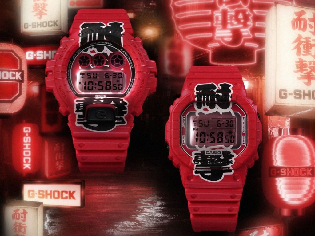 Японские фонари акатётин легли в основу новых часов G-Shock от Casio