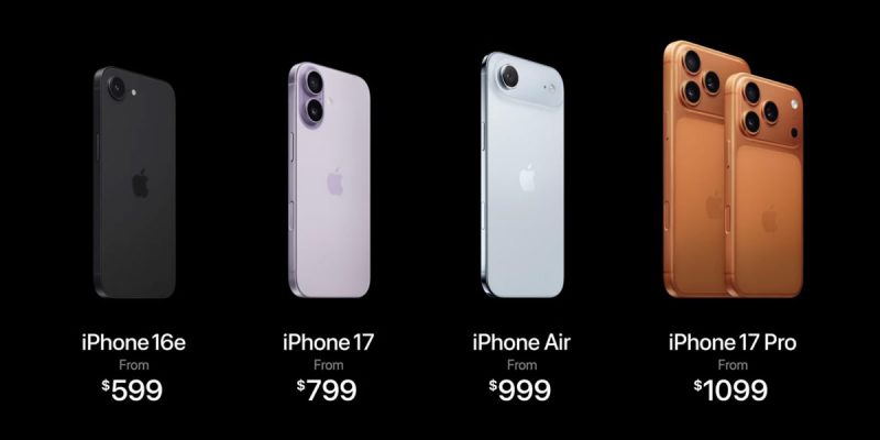 Линейка iPhone 17 стала самой успешной в истории Apple