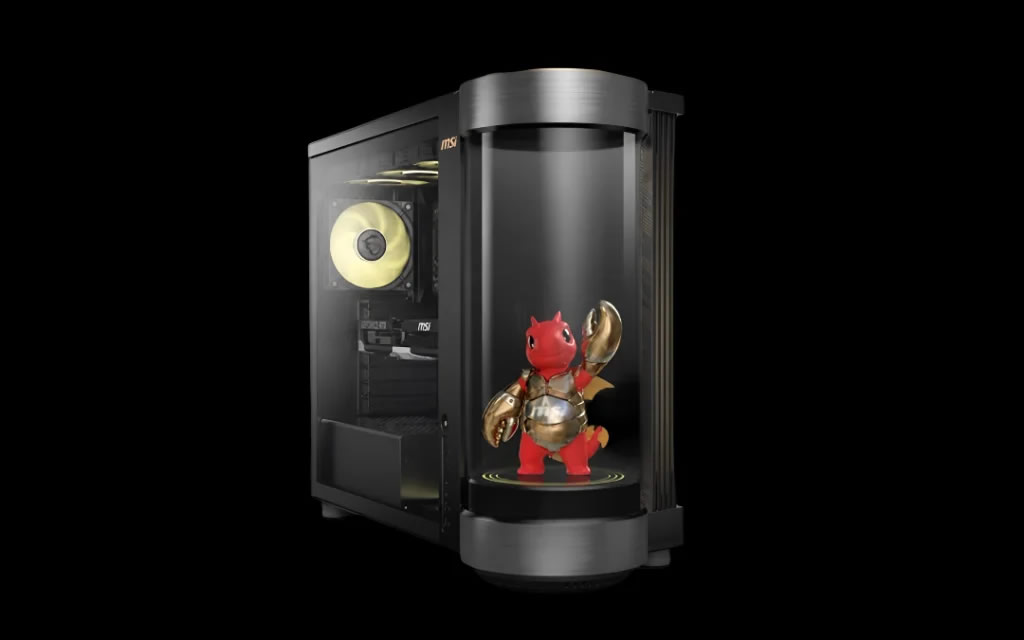 MSI выпустила игровой ПК MEG Vision X2 AI+ с голографическим ИИ-агентом