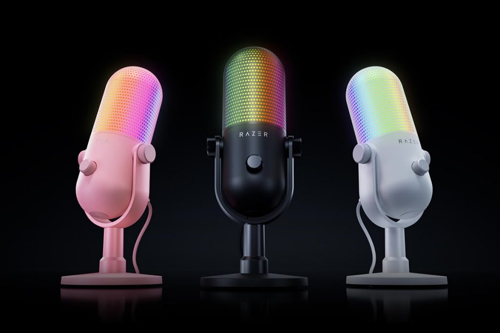 Студийный звук без внешнего оборудования: Razer показала Seiren V3 Chroma 32-Bit DSP