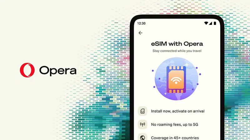 Opera встроила eSIM в Android-браузер с поддержкой 47 стран